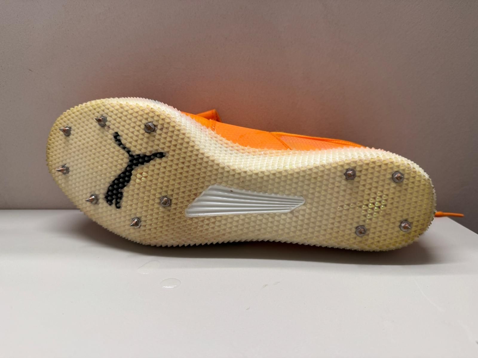 Puma Scarpe da uomo: Puma Evospeed Sprintschuhe, Orange, Gr. 44.5 mit Spikes! – Usato da Oberuzwil venduto da FJC 6