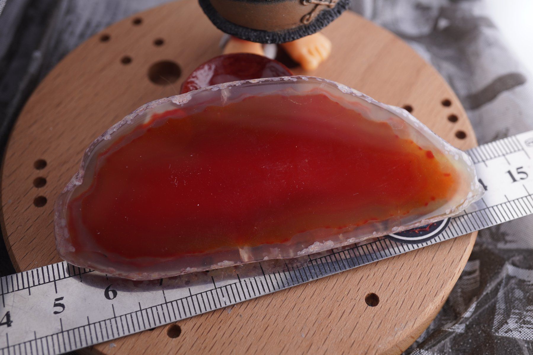 Minerali & Pietre curative: Achat Rot    Scheibe     wow     Ab 1.-(1) – Nuovo e nell'imballaggio originale da Eschenbach SG venduto da topstone 4