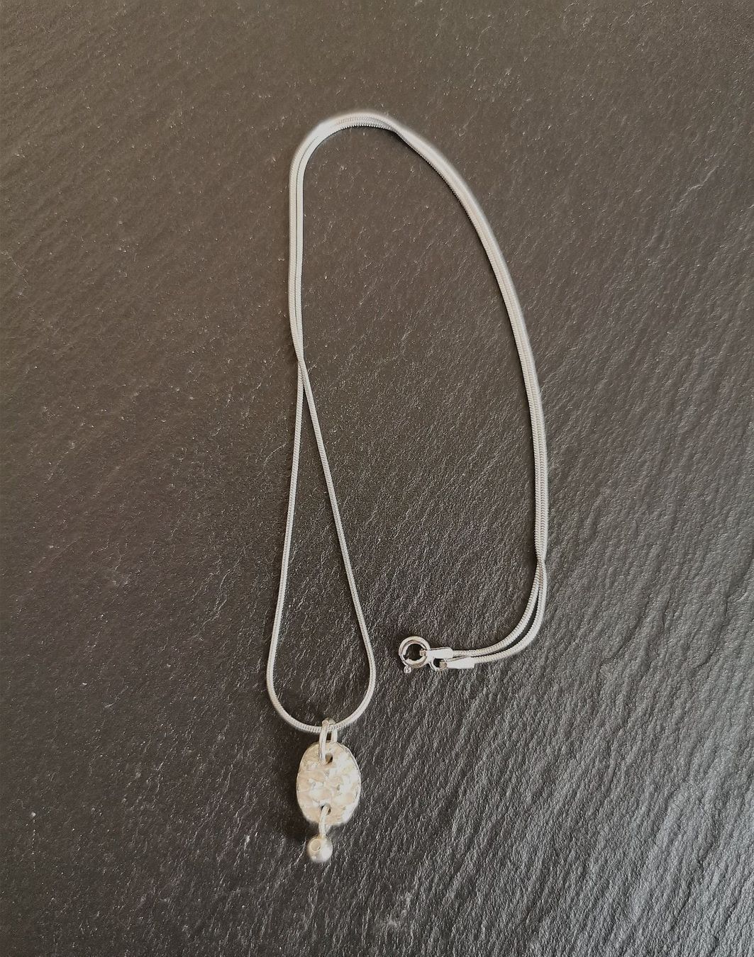 Catenine: Collier Ag 925 pendentif Aulne – Nuovo e nell'imballaggio originale da Veyrier venduto da Leilazizou