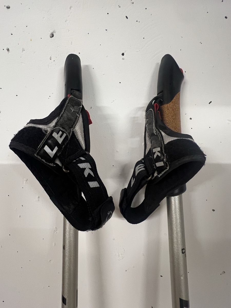 Leki Bastoncini da trekking: Batons de nordic walking Leki – Usato da Tannay venduto da mic_5gvv 2
