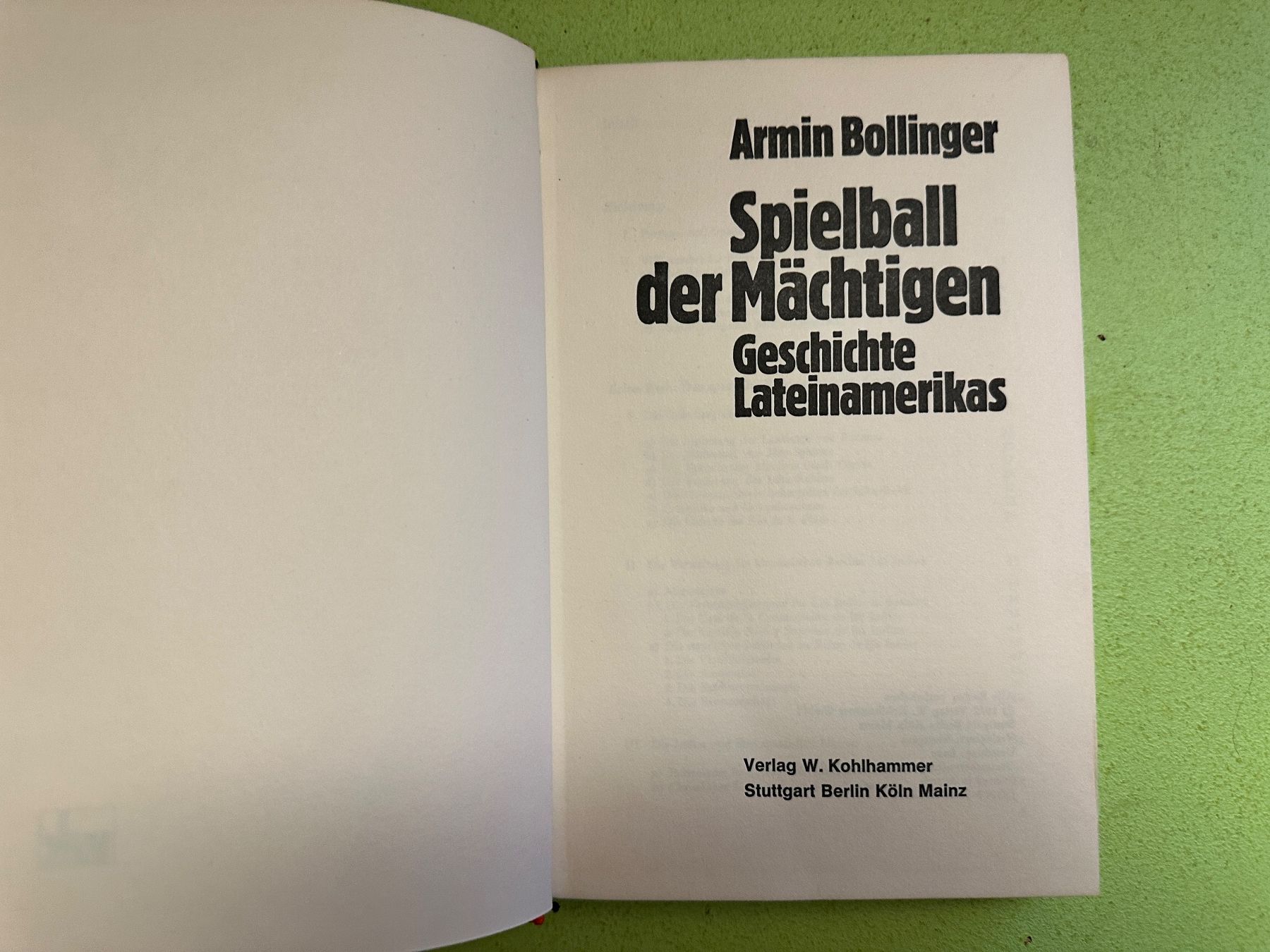Livres: Armin Bollinger: Spielball der Mächtigen. – D'occasion à Zürich par allp 3