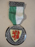 1967 Schützenfest Auszeichnung Medaille Kranz Thurgau
