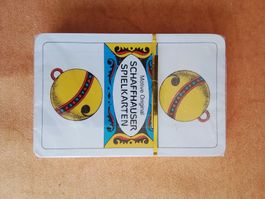 SCHAFFHAUSER Spielkarten Jasskarten Neu OVP