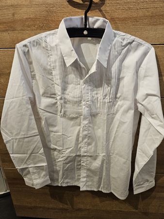 Neues festliches Hemd weiss