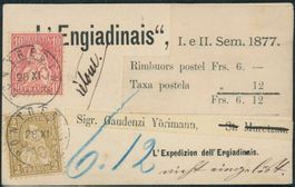 GRS Pontresina - Zwergstempel - Karte - BFr