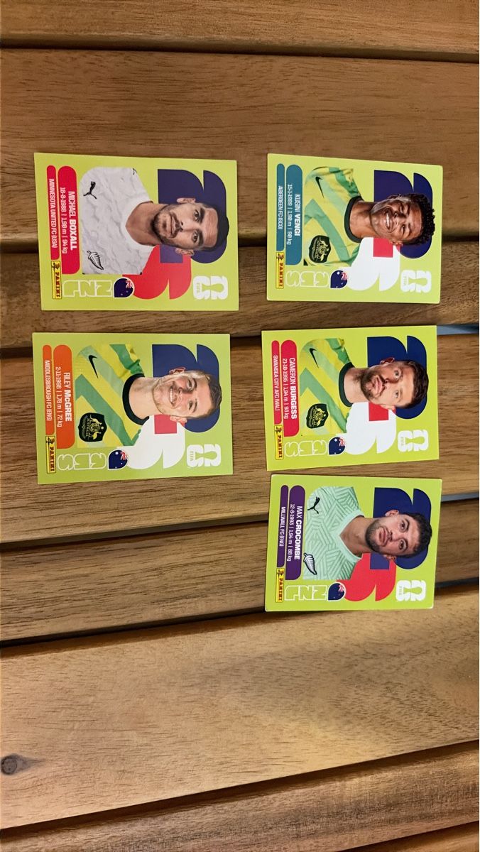 Panini Cartes à collectionner: Panini Fussball Karten Sammlung 5 Stk. – D'occasion à Luzern par Meteli