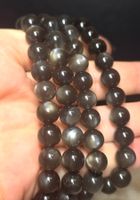 Schwarzes Mondstein Armband