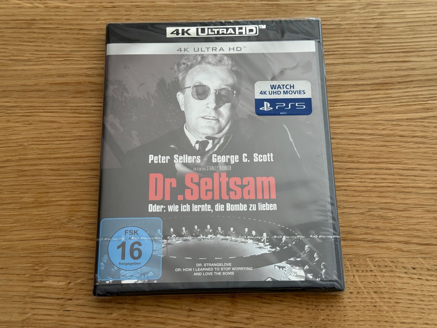Tutti i DVDs: Dr. Strangelove - 4K UHD Blu-Ray – Nuovo e nell'imballaggio originale da Wallisellen venduto da Art_Vendorlay