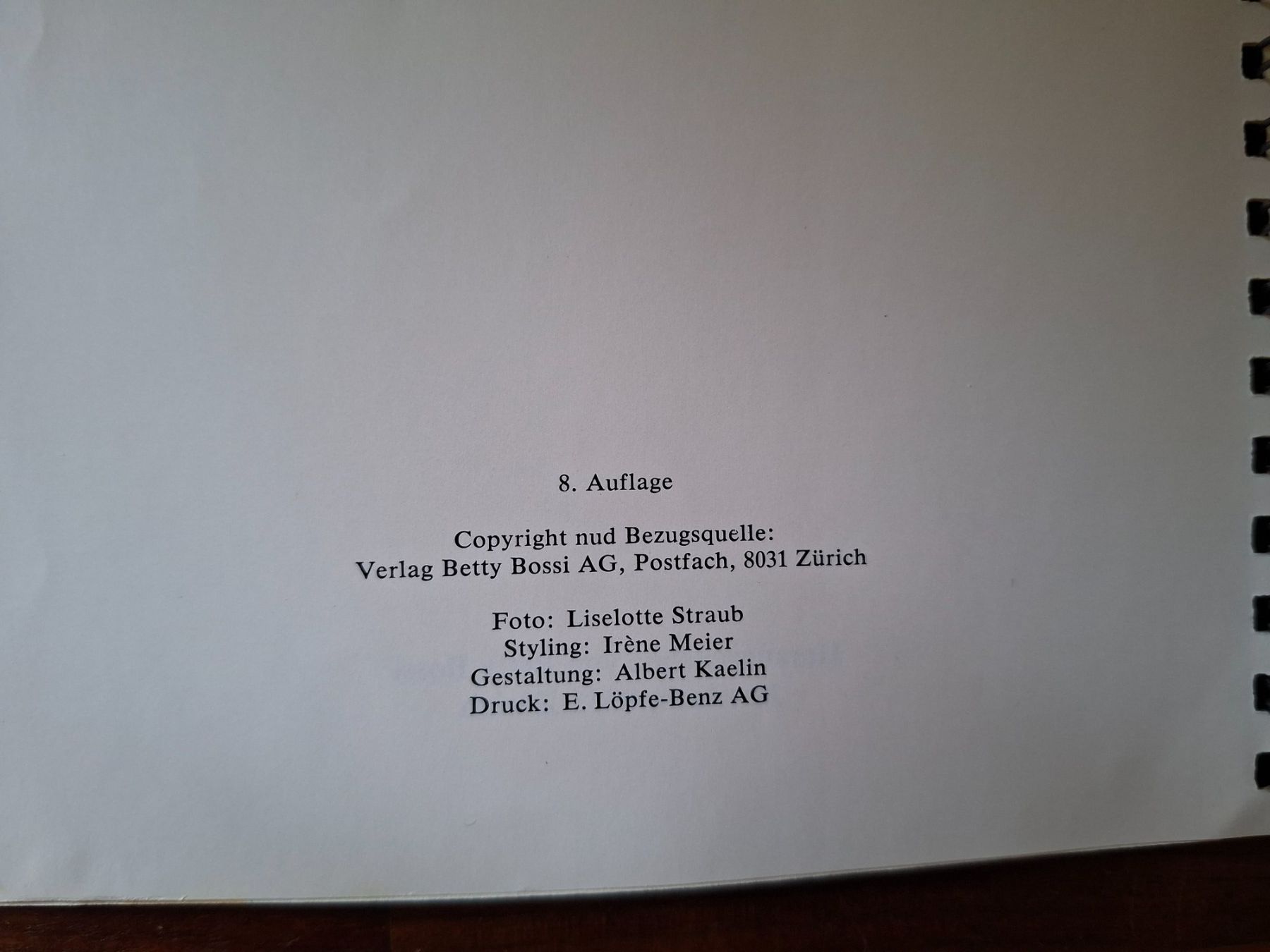 Libri: Betty Bossi; Back Buch – Usato da Boniswil venduto da Totomat-Lady2 4
