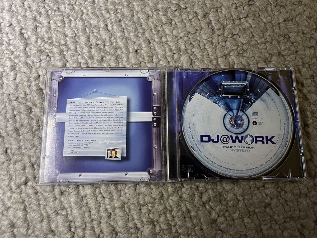 CD: CD DJ@Work Trance-Session mixed by DJ Mystery  – Usato da Reinach AG venduto da trigger7811 1