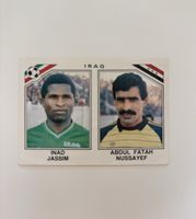 Carte Football Panini Mexico 86 Irak 109
