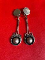 Ohrenringe silber halbkugel clips