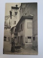 Altes Basel, Petersgasse, historische Ansichtskarte, R2