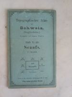 SEANFS 1905 Topographischer Atlas Schweiz 1x50'000