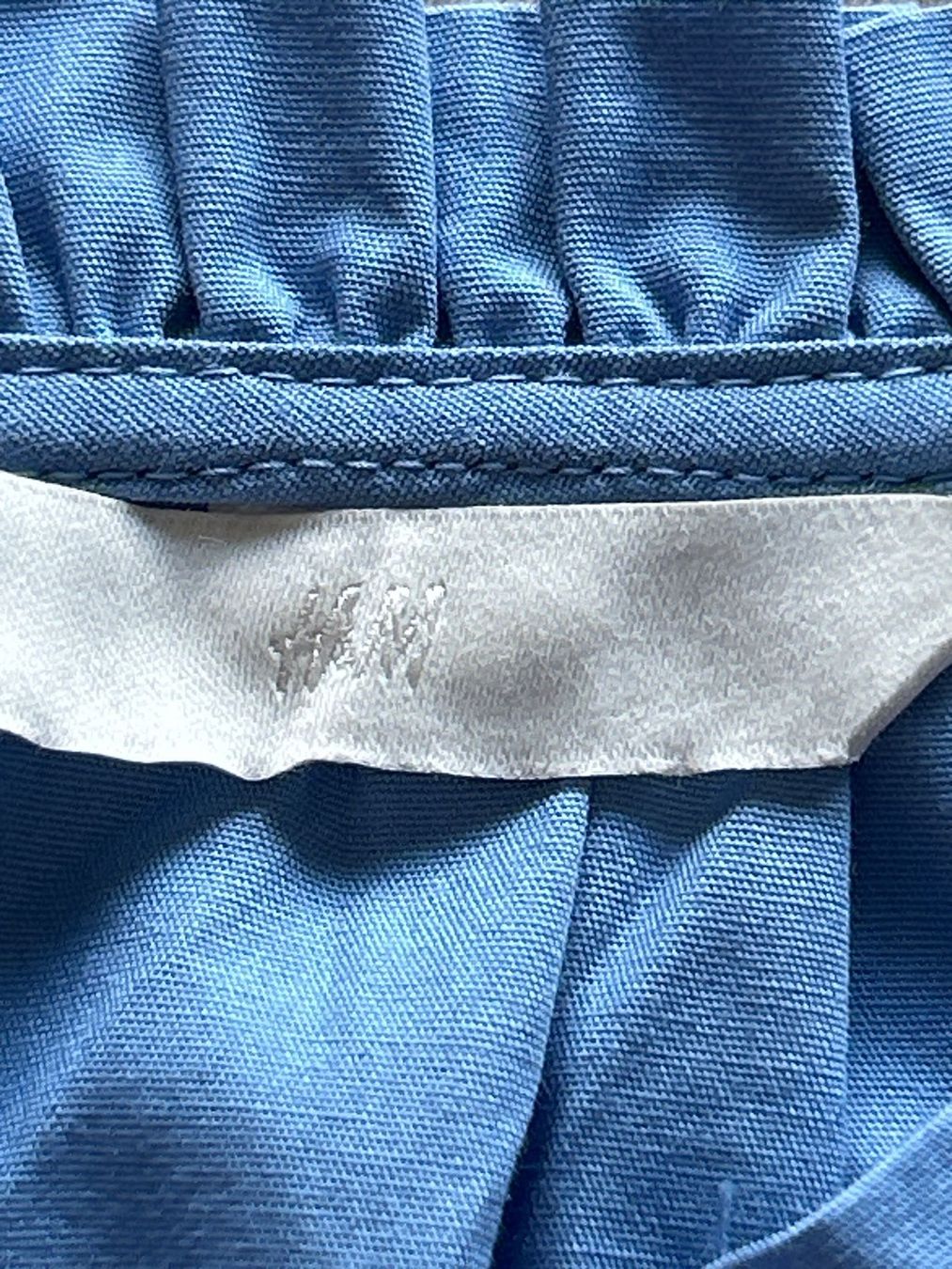 H&M Vestiti: Langarm Blusenkleid hellblau von H&M – Nuovo (secondo la descrizione) da Brunnen venduto da Nala2929 8