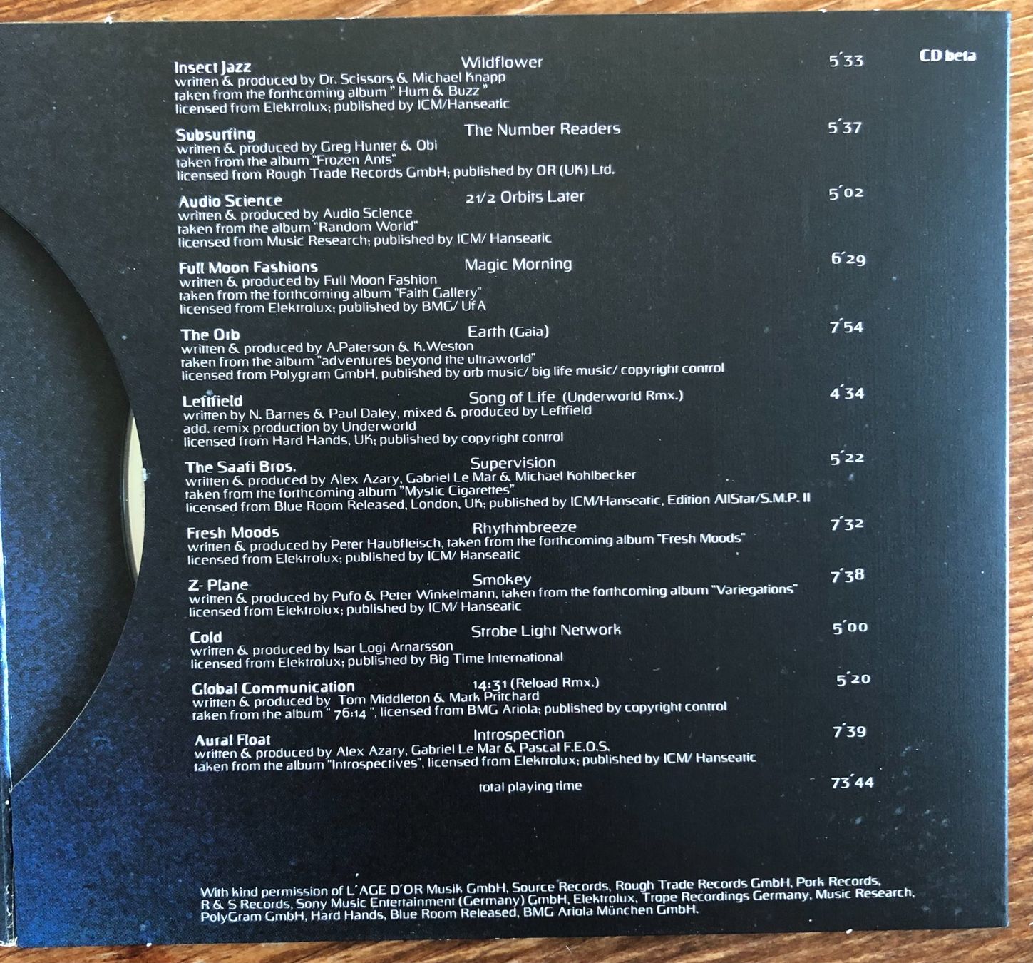 CD: VA - Space Night Vol. II 2CD, Ambient, Electronic – Usato da Luzern venduto da Schlafenicht00 3