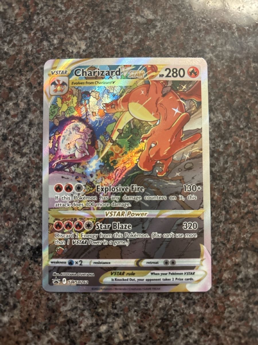 Pokémon Cartes à collectionner: Charizard VStar swsh262 English – Neuf (Voir description) à Schattdorf par kobel666