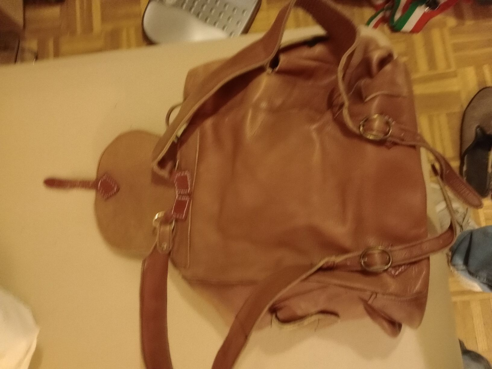 Zaini: hochwertige Lederrucksack, Top Zustand, gross – Usato da zürich venduto da sotherbies 6