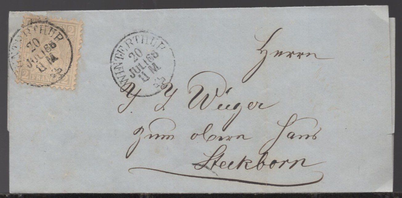 Alle Briefmarken: WINTERTHUR 20.JULI 66 – Gebraucht aus Aarau von kufi44