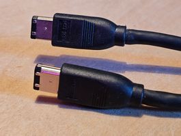 FireWire Kabel IEEE 1394, 6-polig/6-polig, 1.7m