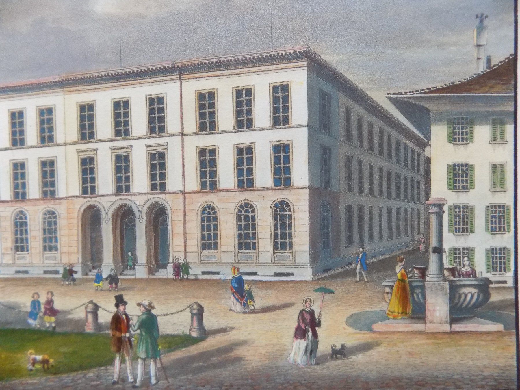 Stiche: Winterthur neues Mädchen-Schulgebäude – Gebraucht aus Risch von Rischli15 3