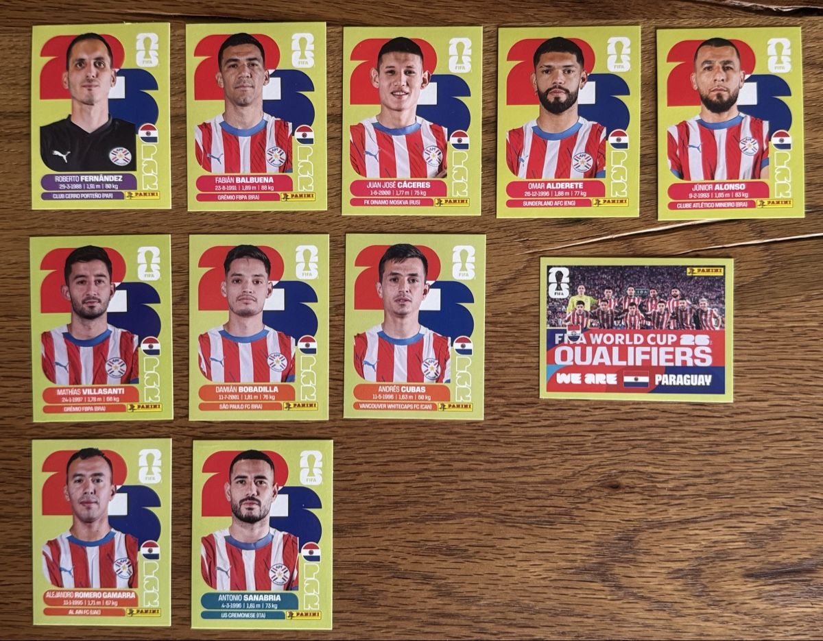 Panini Sammelbilder & Trading cards: Panini Sticker WM 2026 - Paraguay – Neu (gemäss Beschreibung) aus Mägenwil von Goldfire
