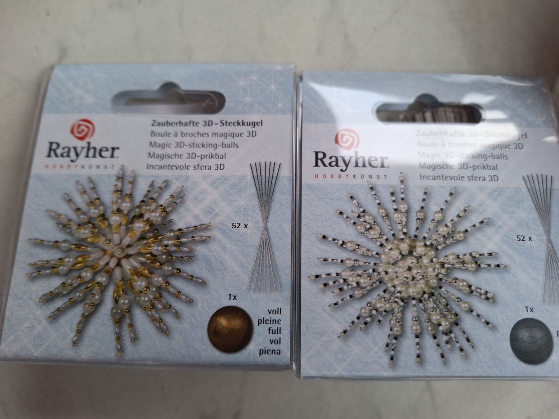 Rayher Kit bricolage: RESTPOSTEN WEIHNACHTS-BASTELMATERIAL – Nuovo (secondo la descrizione) da Huttwil venduto da Kunterbuntli 9