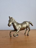 Wunderschönes Pferd Messing | steht auf drei Hufen | 1970