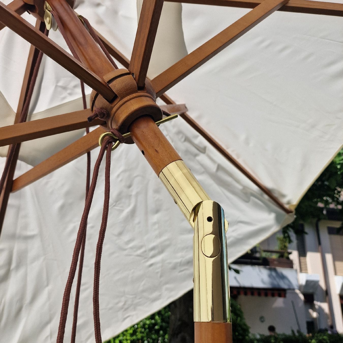 Ombrelloni: Sonnenschirm mit Sockel, neu – Nuovo (secondo la descrizione) da Zürich venduto da tyrese2007 3