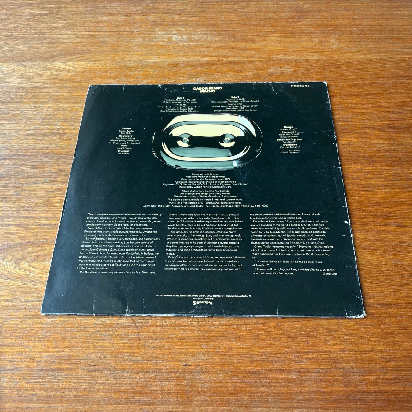 Dischi in vinile: Gabor Szabo - Macho – Usato da Zürich venduto da gaal7 1