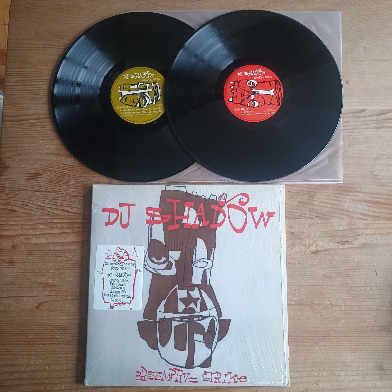 Dischi in vinile: DJ Shadow - Preemptive Strike 2xLP US-1998 1st PRESS VG+++ – Usato da münchenstein venduto da karl_heinz_krasser 3