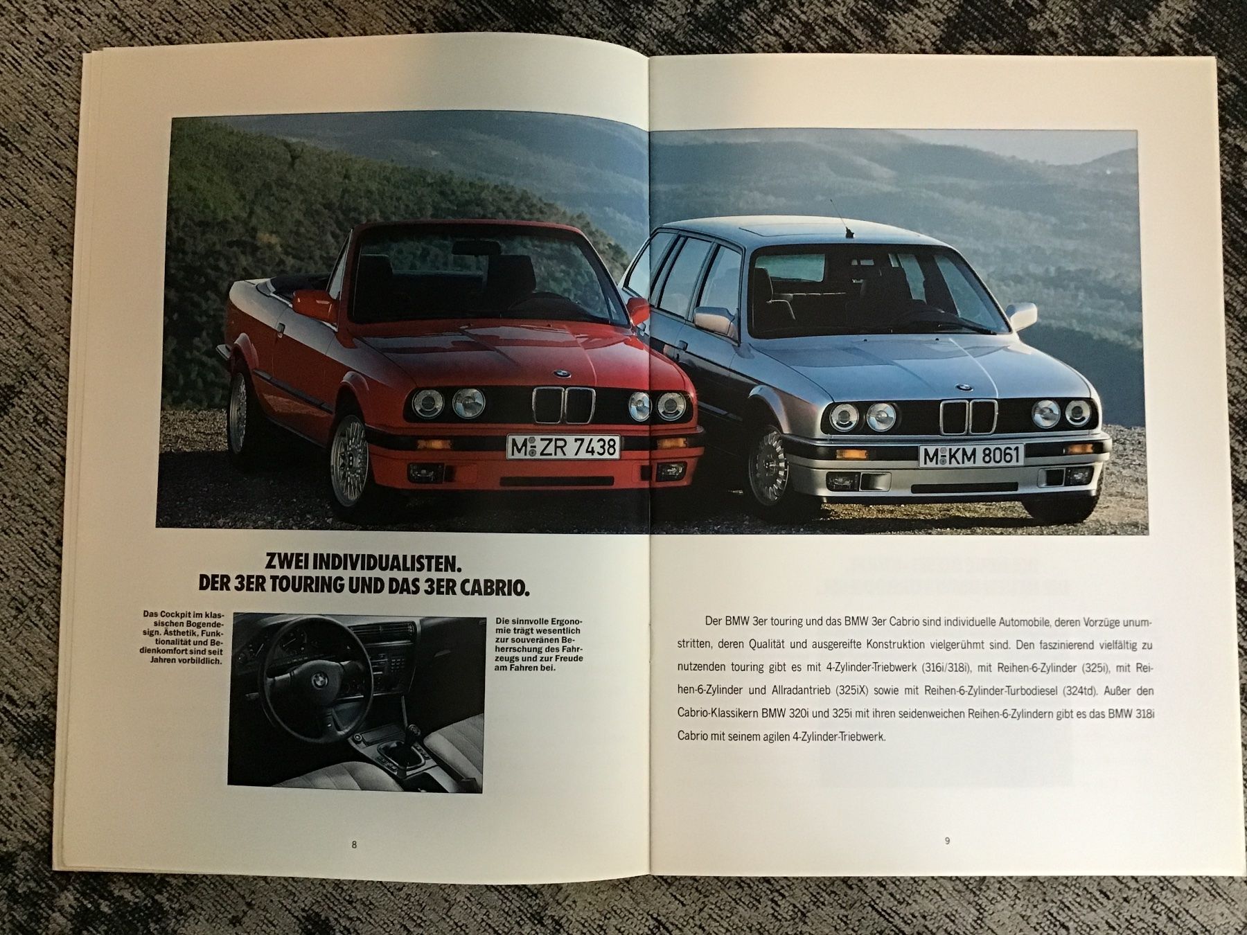 BMW Documenti: BMW Programm 1992 Verkaufsprospekt 26 Seiten 2/91 – Usato da Scherzingen venduto da Starseller62 3