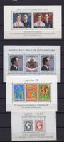R6505  /  LUXEMBOURG 1977-1981 neufs XX