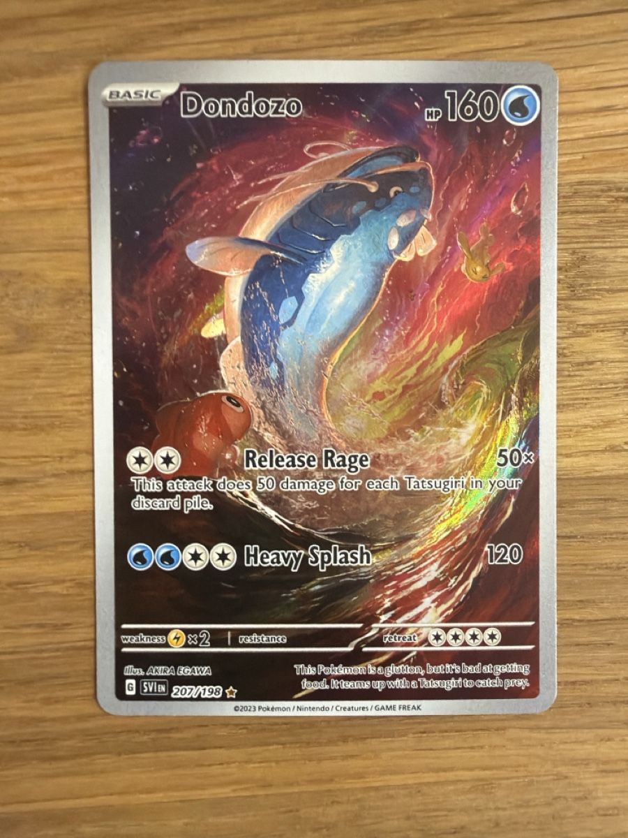 Karten: Pokémon EN Dondozo 207 – Neu (gemäss Beschreibung) aus Onex von Shop2Rayan