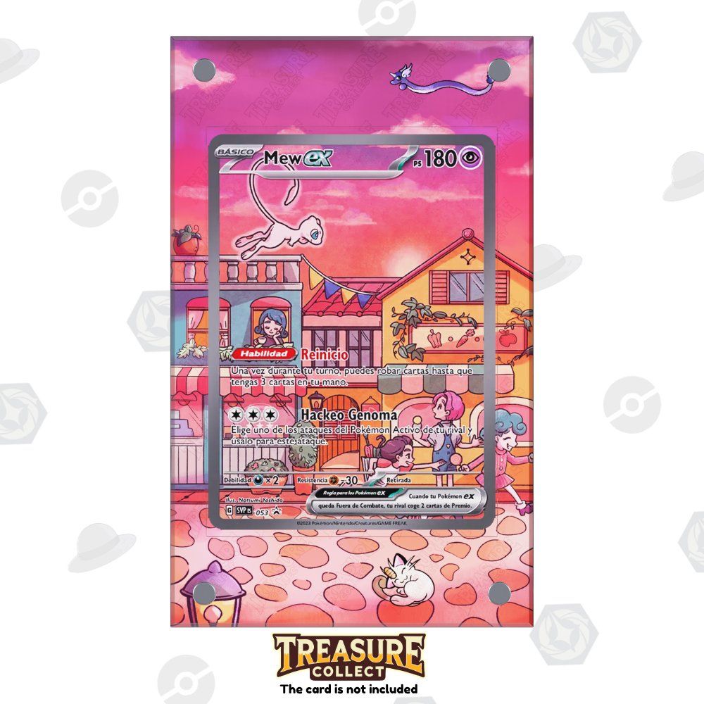 Pokémon Sammelbilder & Trading cards: Mew ex SVP053 - Pokémon Extended Artwork Display Case – Neu und originalverpackt aus Canobbio von TreasureCollect