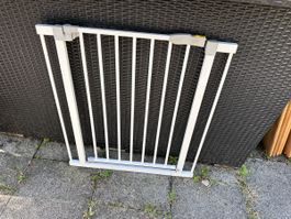 Baby Safety Gate for Stairs and Doors - White -
