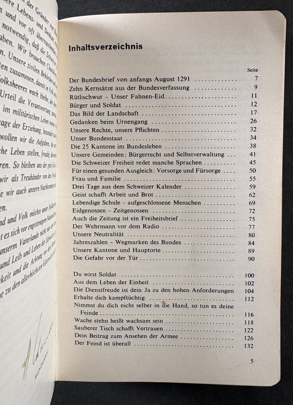Schweizer Armee Armi bianche: SOLDATENBUCH VON 1959 – Usato da Ostermundigen venduto da Heavenmaus75 1