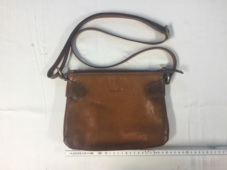 Vintage Umhängetasche Leder, Giudi