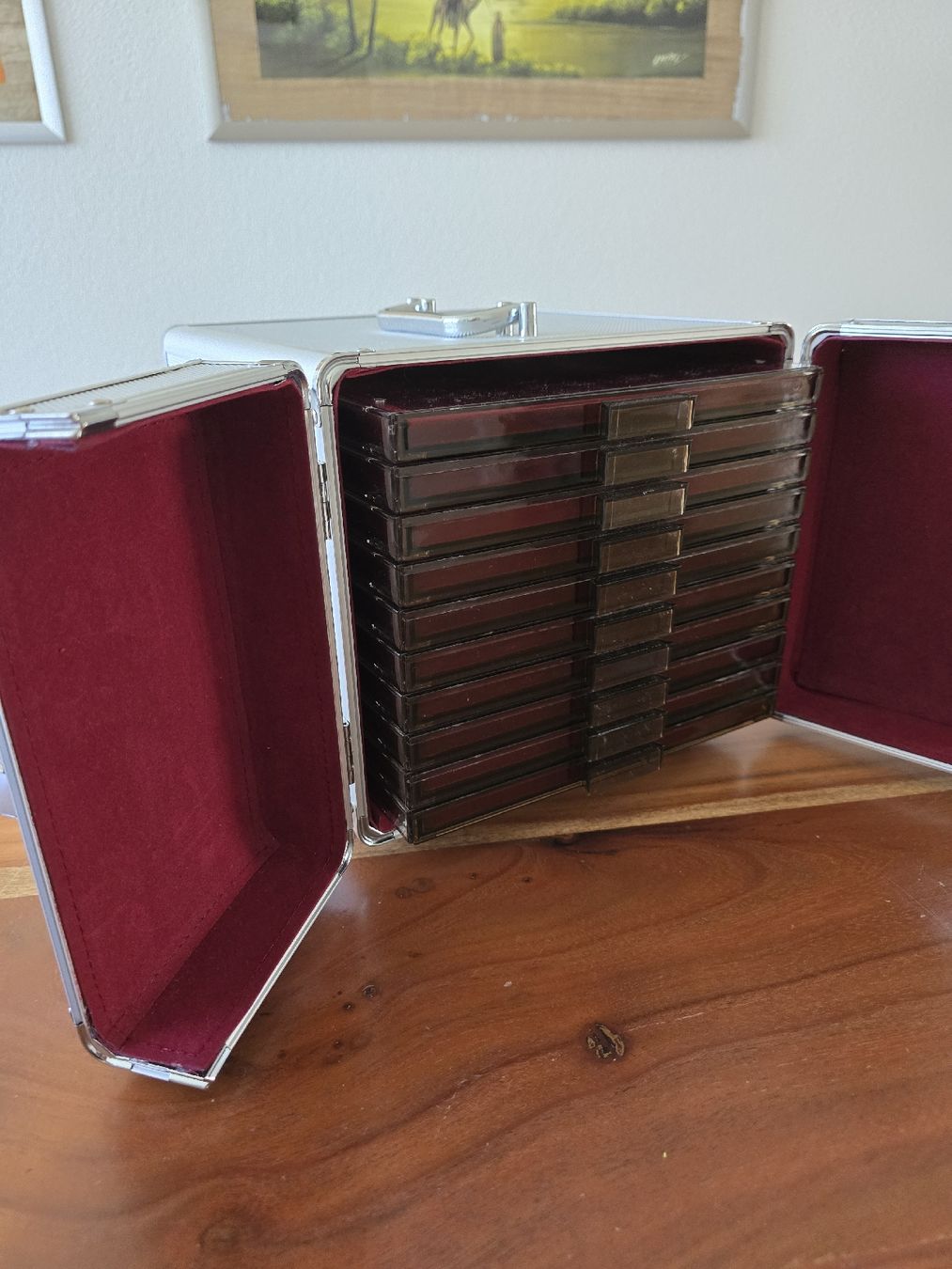Valigie: Leuchtturm Münzbox/koffer 10 Fächer – Usato da Kleinandelfingen venduto da Zeus90 1