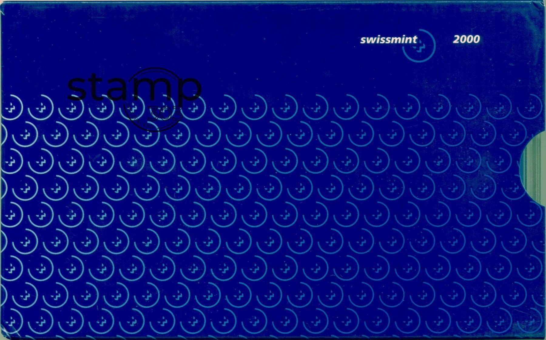 Tutti le monete: Schweizer Münzsatz 2000 PP  *TOP*  NEU – Nuovo e nell'imballaggio originale da Eggersriet venduto da stamp303