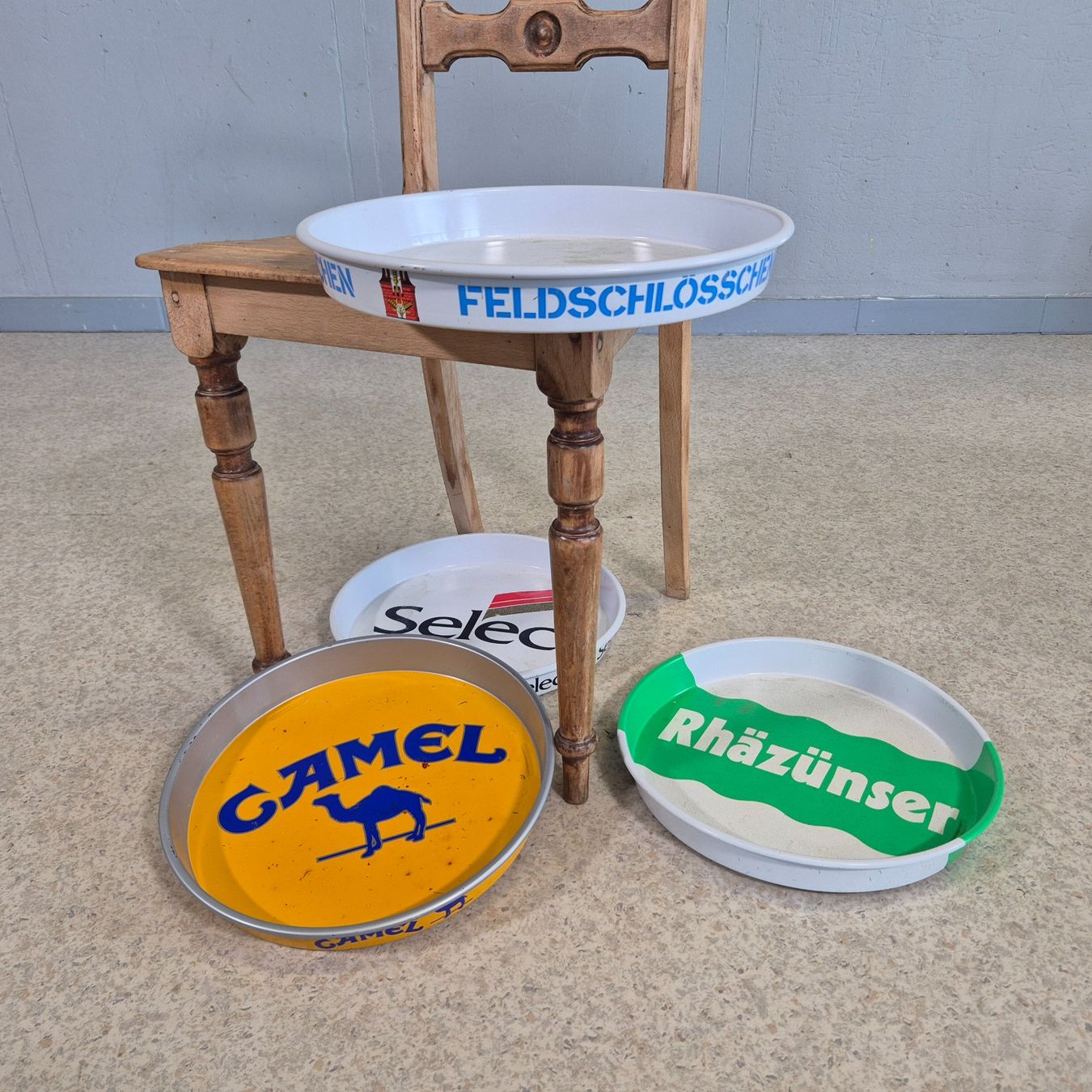 Servierplatten: 1 Stk. Feldschlösschen Serving Tray Serviertablett Tableau – Gebraucht aus Nottwil von Wondewa-Shop 8