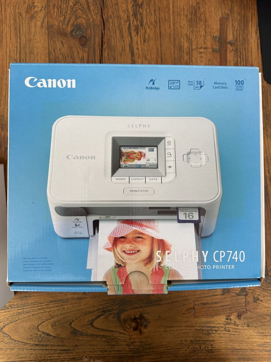 Canon Stampanti: Canon Selphy CP740 Drucker – Usato da Tägerig venduto da Weissmaffy
