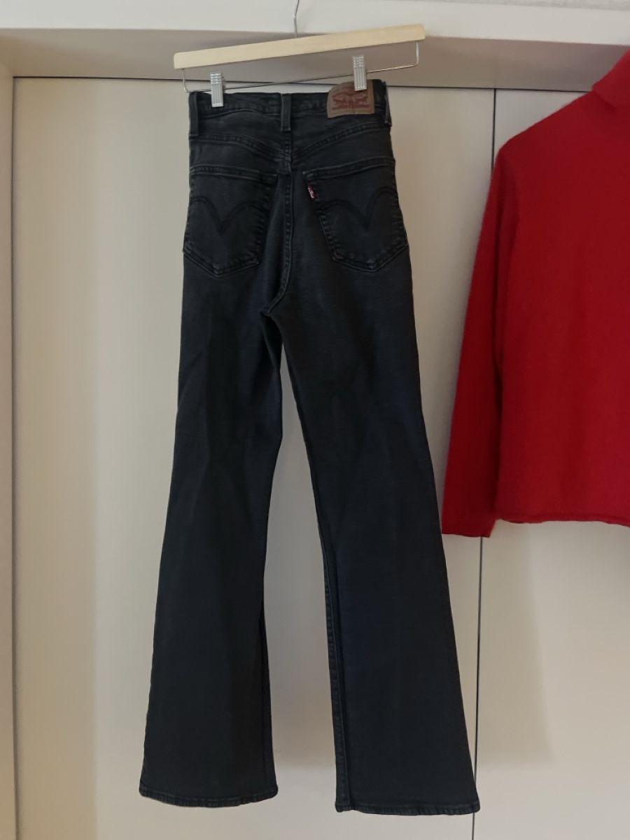 Jeans: Levi’s Ribcage Bootcut 27/31 gray – Usato da Zürich venduto da kleinesgrau 2