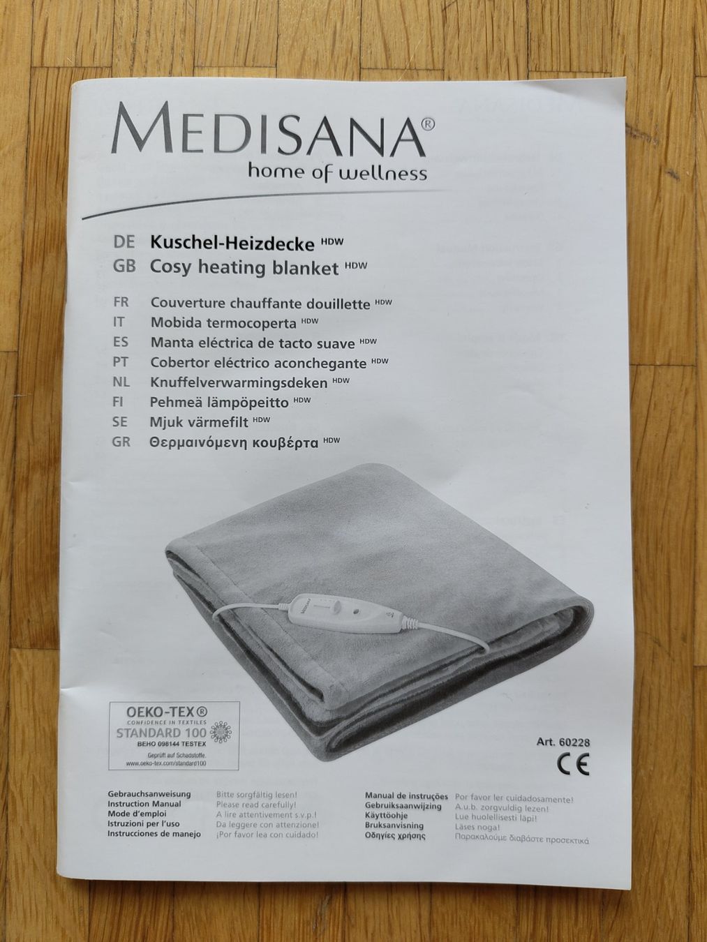 Coperte: Medisana Kuschel-Heizdecke – Usato da Luzern venduto da and_v88r 3