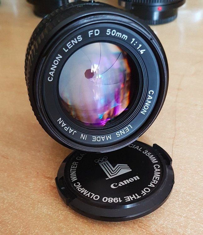 Objectif Canon FD 50mm F/1.4 – Version NEW FD – Monture Nikon F (adapté ?)