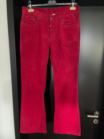 Damen Jeans rot, Top Zustand, Grösse 31/32