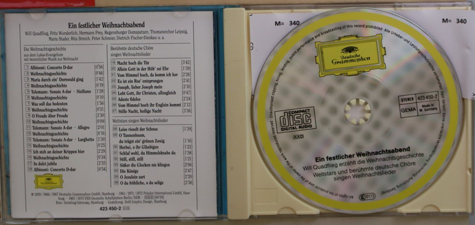 CD: Ein festlicher Weihnachtsabend – Usato da Luzern venduto da CONTENTI 1