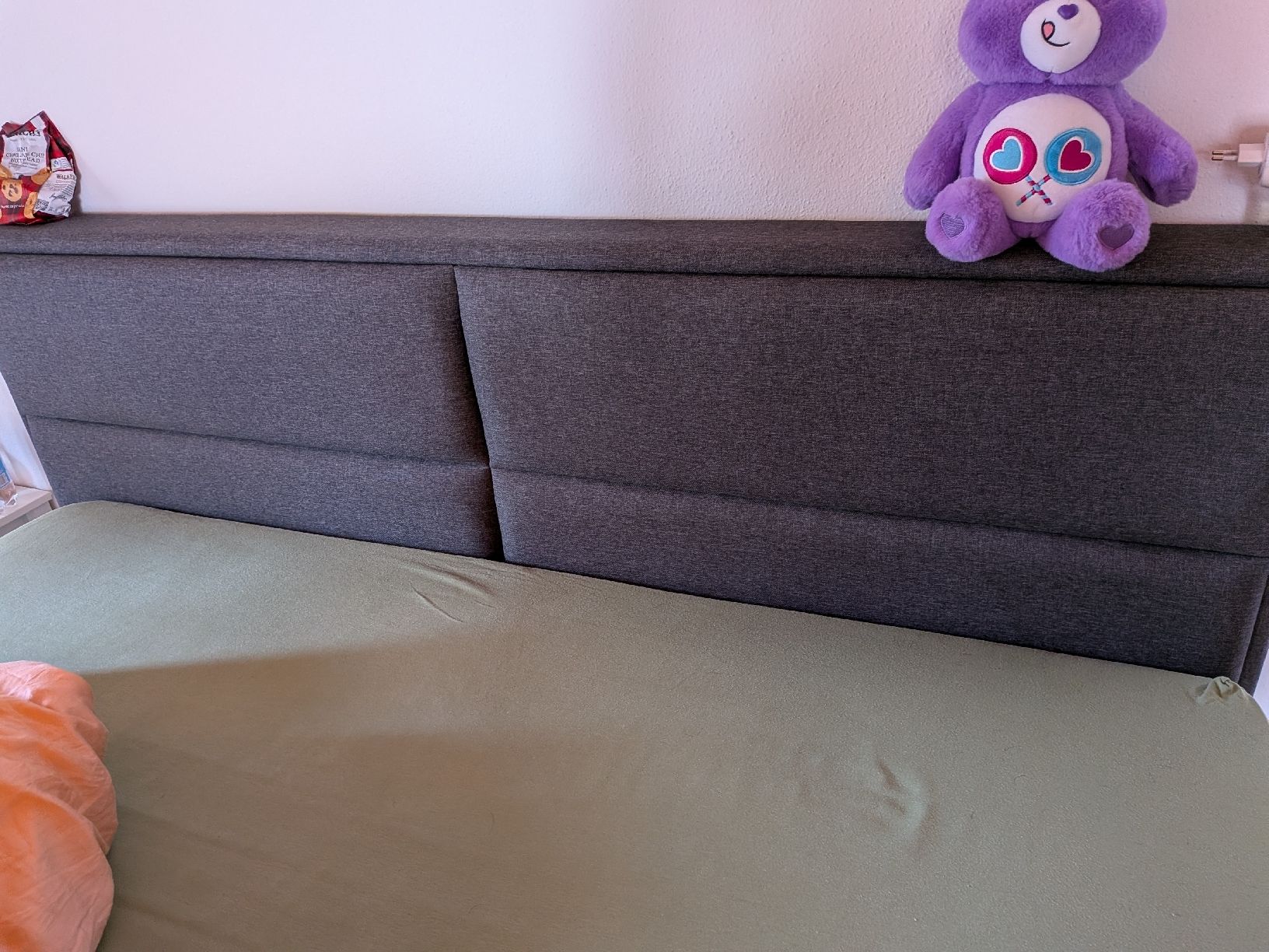 Conforama Betten: Boxspringbett 160x200 grau – Gebraucht aus Glattfelden von ayl_zst9 4