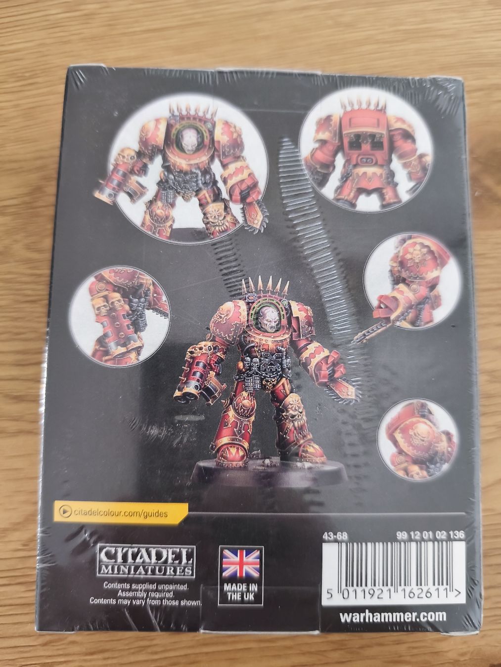 Kits de montage: Warhammer 40k World Eater Marines Azrakh Terminator – Neuf avec emballage d'origine à Münchenstein par Krumi94 1