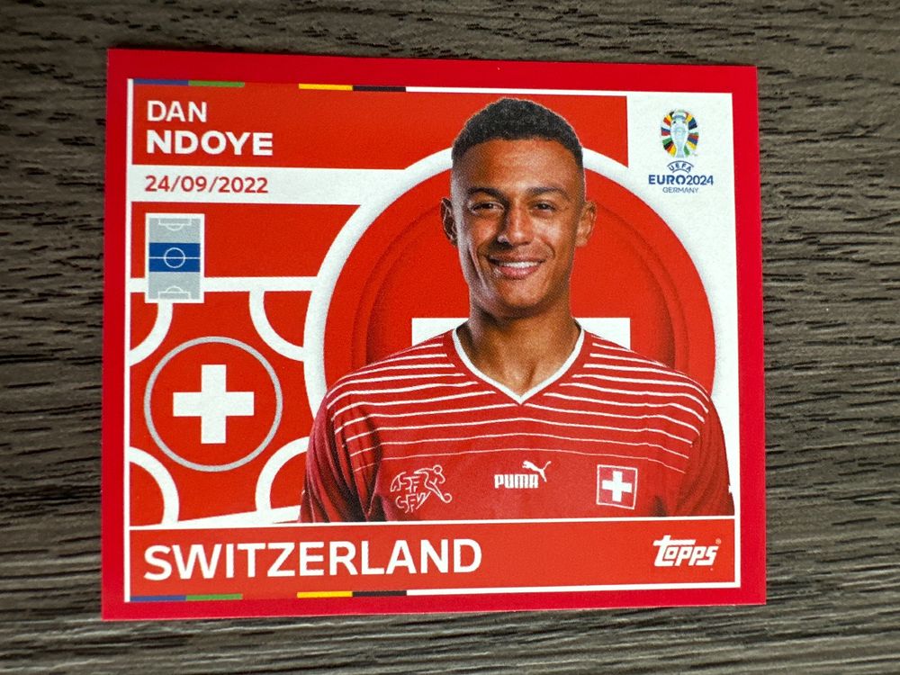 Topps EURO 2024 Dan Ndoye Schweiz Nr. 17 Kaufen auf Ricardo